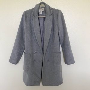 Grey coat